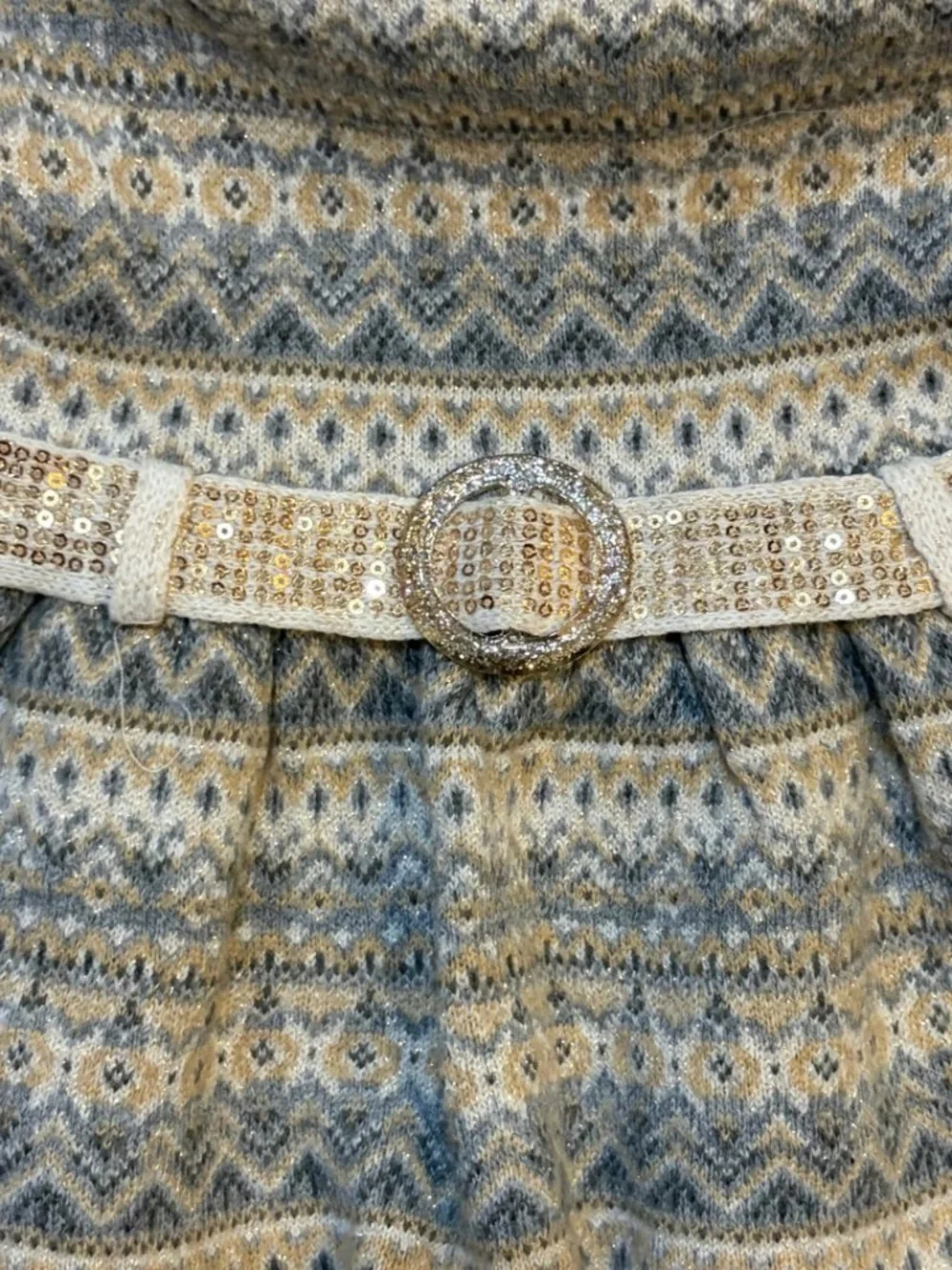Little Lass Sleeveless Sweater Dress